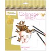 Kolorowanki Wild 7 od Emmanuelle Colin, 28 arkuszy 20x20 cm, dla młodzieży i dorosłych Kolorowanki Wild 7 od Emmanuelle Colin, 28 arkuszy 20x20 cm, dla młodzieży i dorosłych