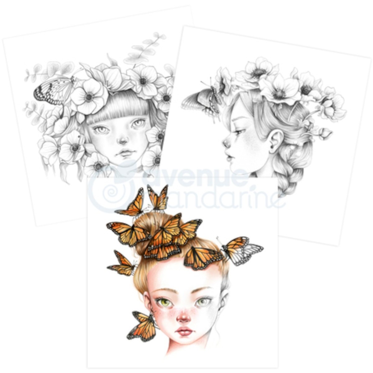 Kolorowanki Wild 7 od Emmanuelle Colin, 28 arkuszy 20x20 cm, dla młodzieży i dorosłych