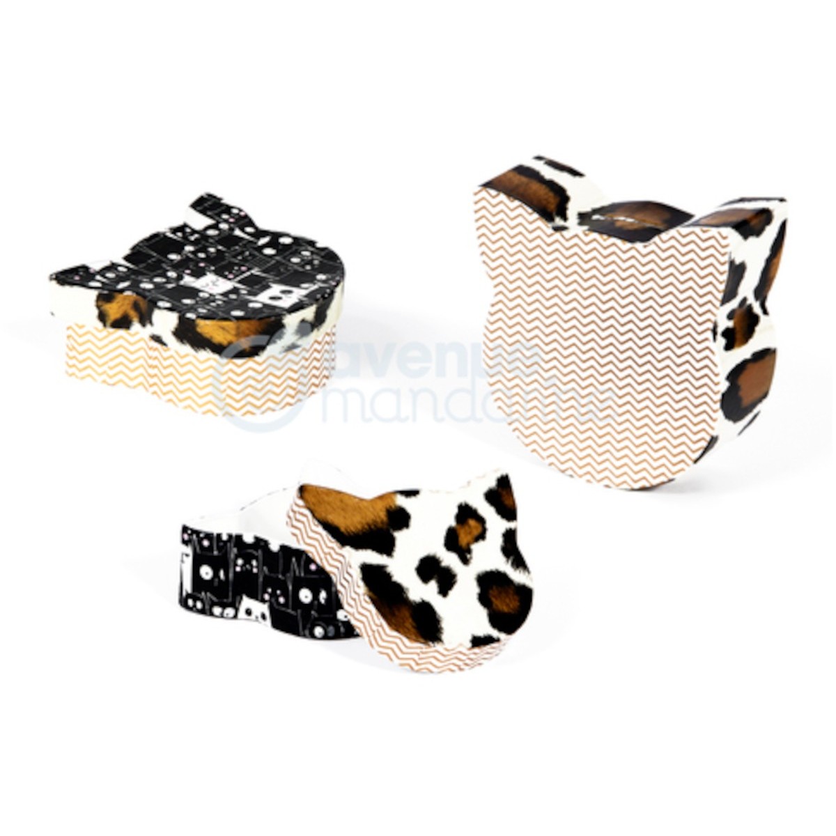 Zestaw Pudełka Kotki do decoupage +6 | Dadum