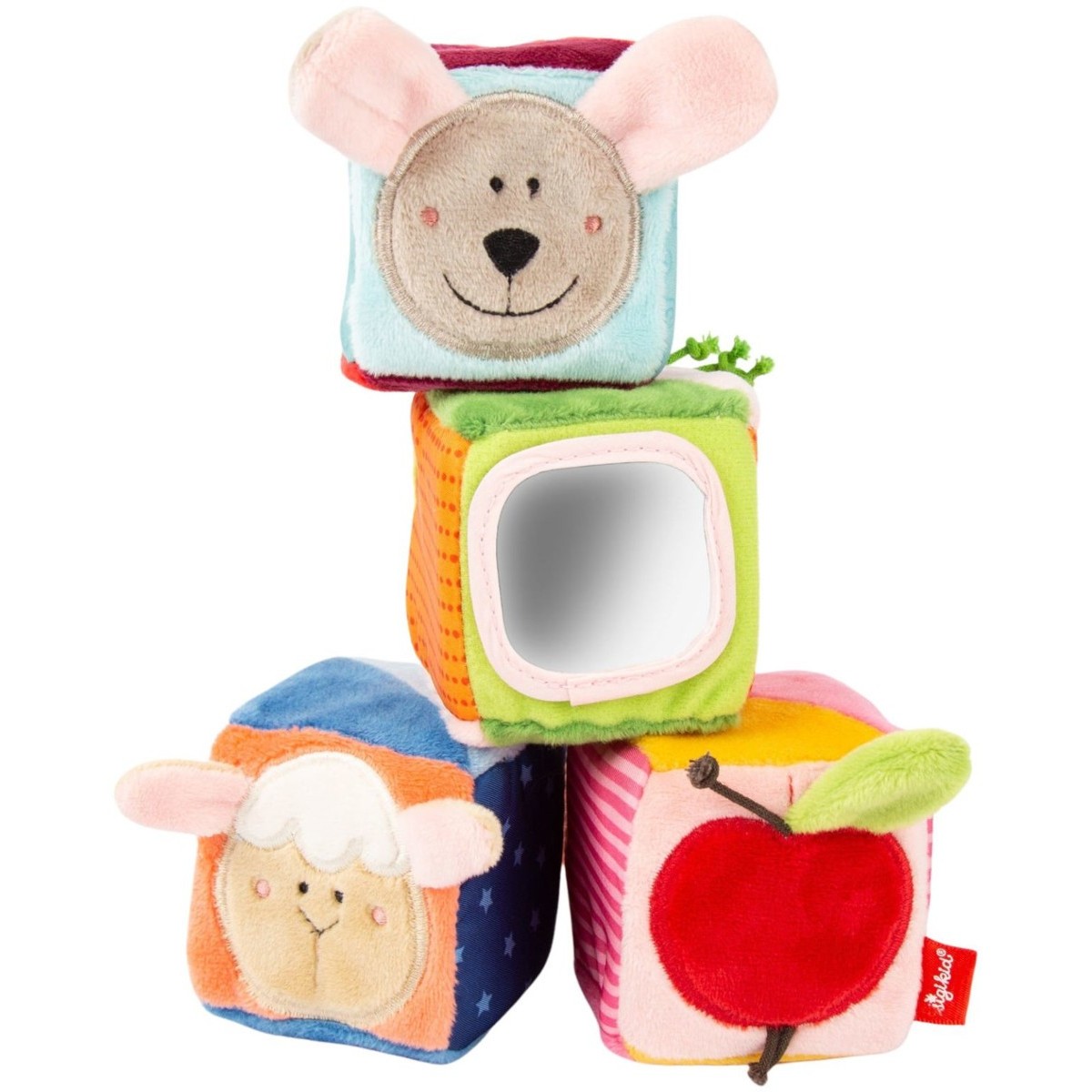 Miękkie kostki do zabawy sensoryczne od 3 mc, Sigikid | Dadum