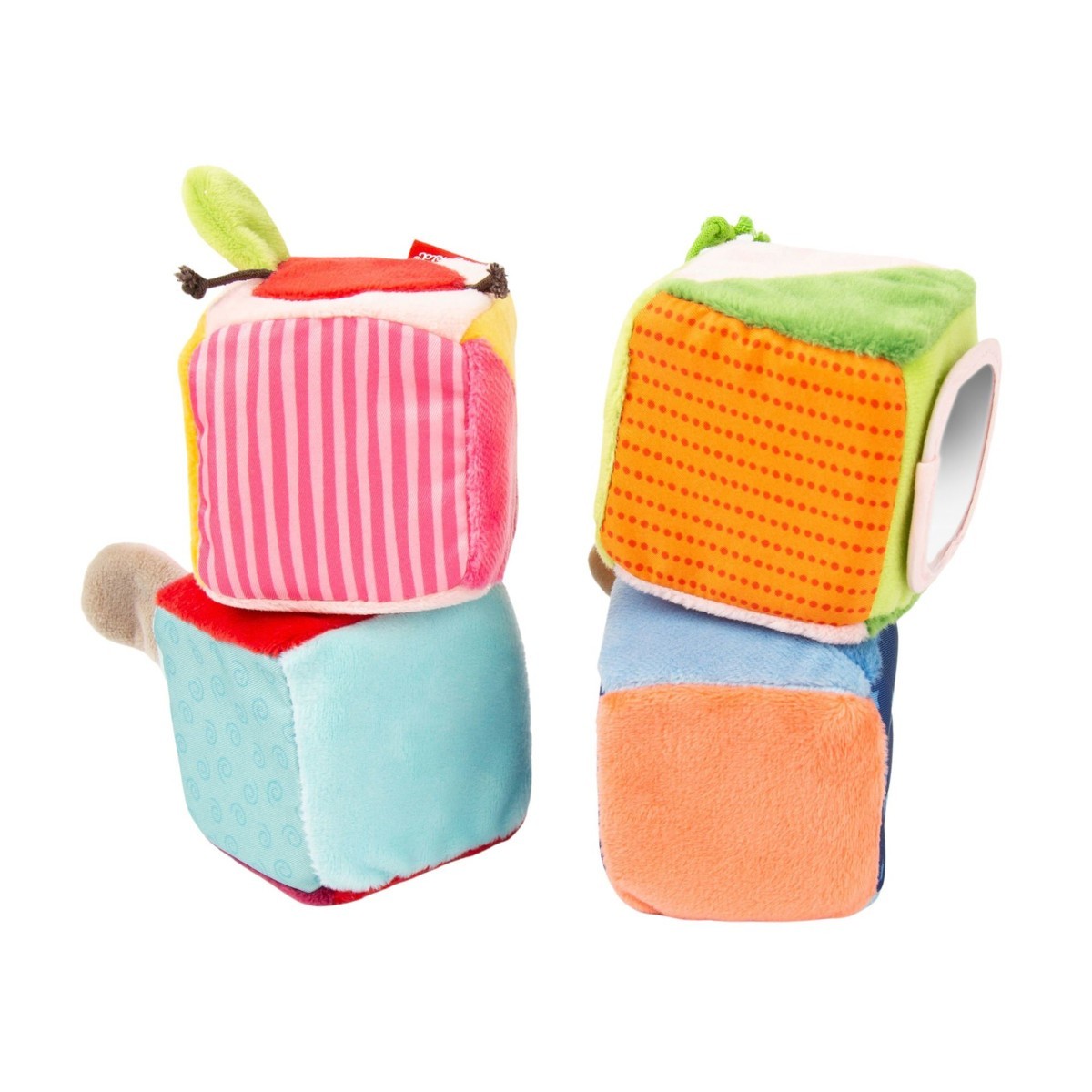 Miękkie kostki do zabawy sensoryczne od 3 mc, Sigikid | Dadum