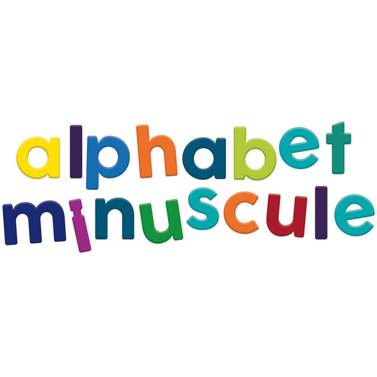 Vilac Magnesy drewniane Alfabet - małe litery 80szt | Dadum