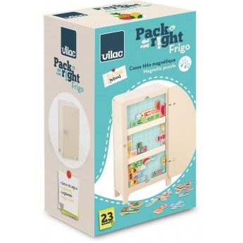 Vilac Zapakowana Lodówka łamigłówka magnetyczna 7640