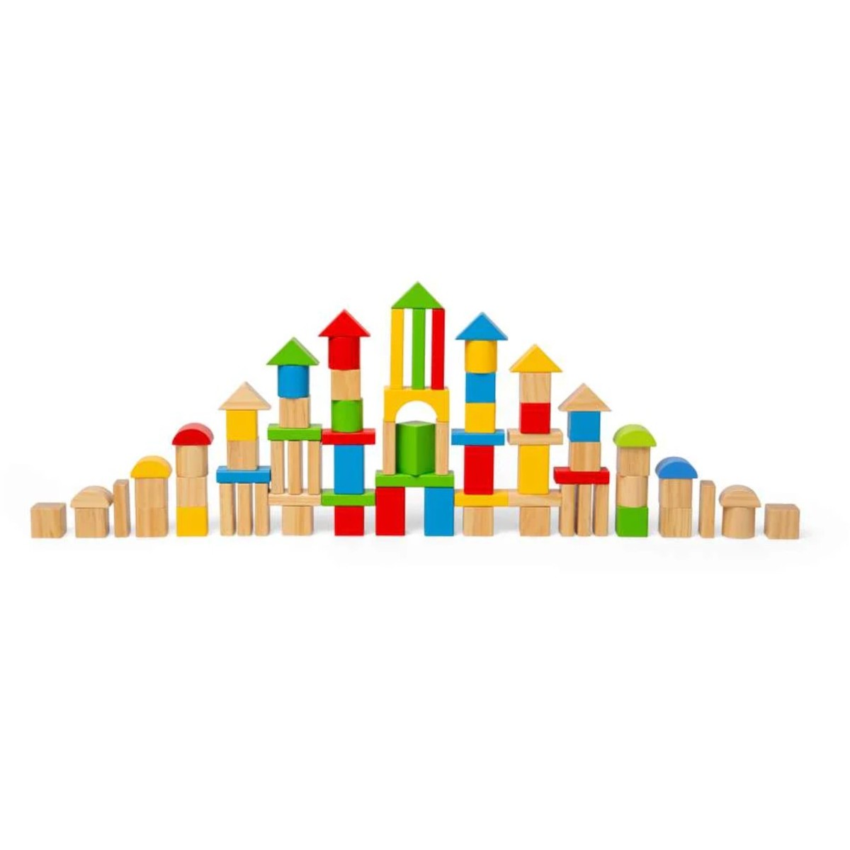 BigJigs sorter i klocki drewniane dla dzieci +12 mc | Dadum