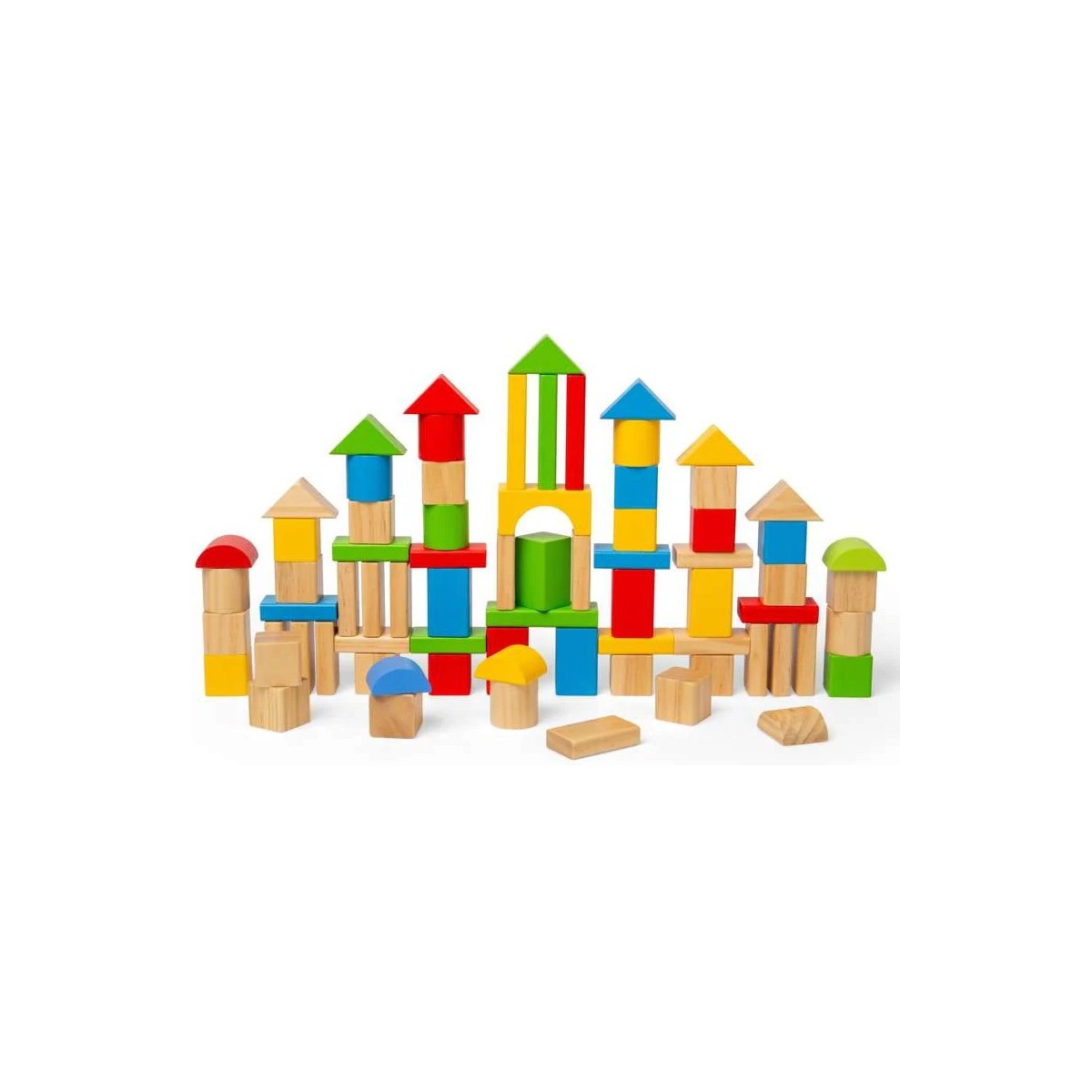 BigJigs sorter i klocki drewniane dla dzieci +12 mc | Dadum