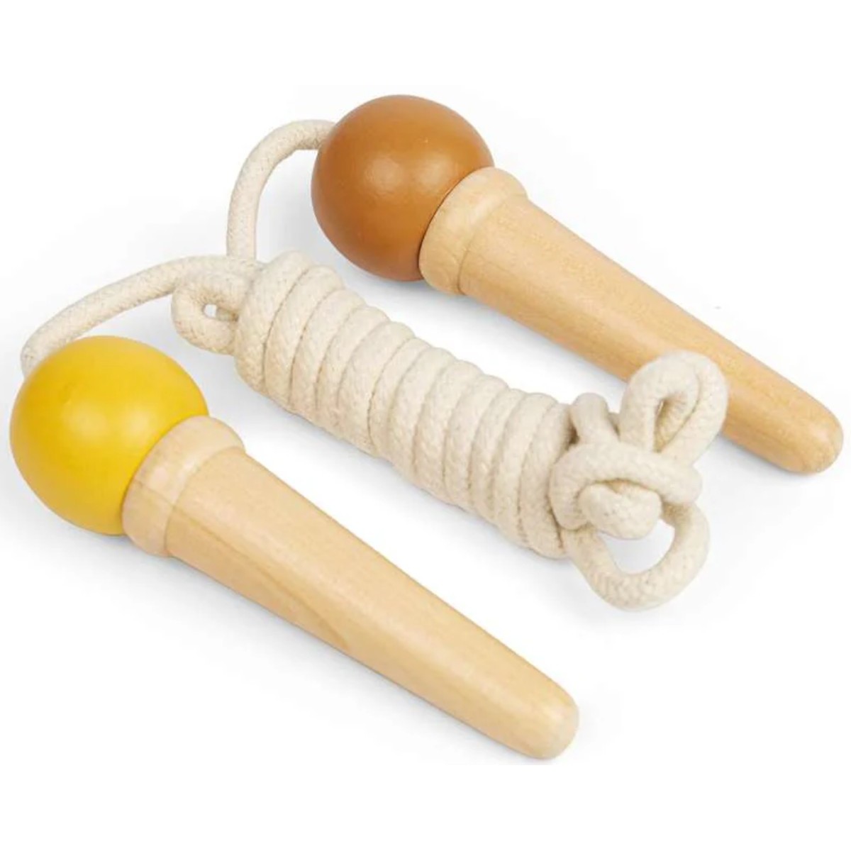 BigJigs Skakanka drewniana Ice Cream Wanilia od 3 lat