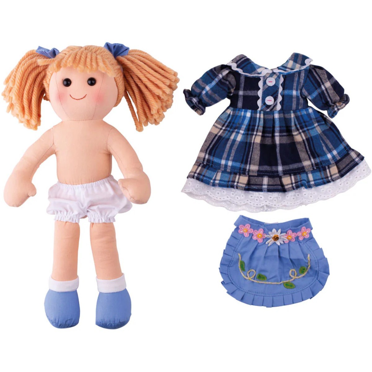 BigJigs Lalka szmaciana Karolina +12 mc | Dadum