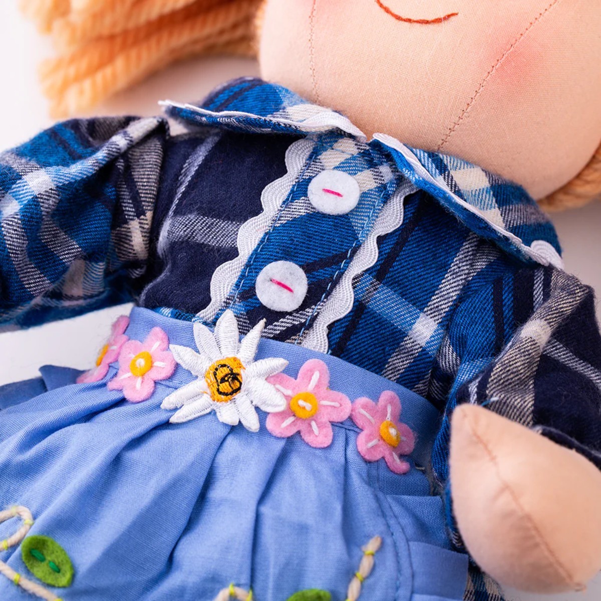 BigJigs Lalka szmaciana Karolina +12 mc | Dadum