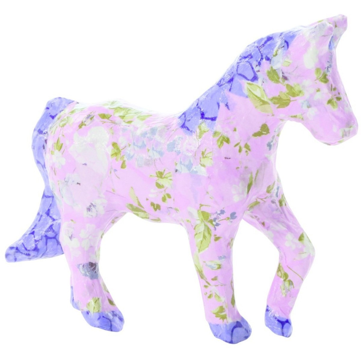 Zestaw do decoupage Koń z masy papierowej do ozdabiania dla dzieci od 5 lat