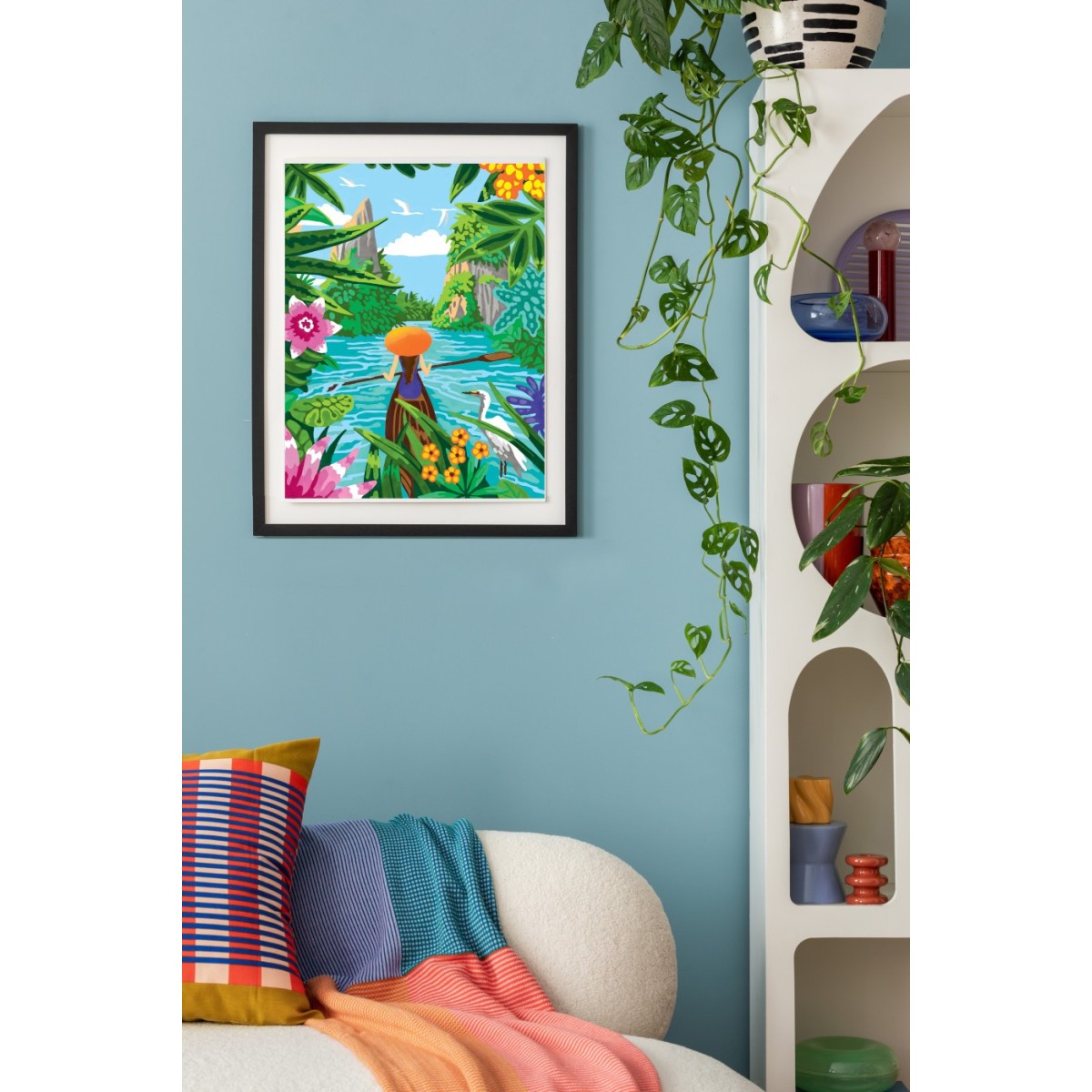 Malowanie po numerach "Laguna w Tajlandii" dla dorosłych, SentoSphere