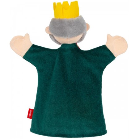 Pacynka na rękę Król Walenty 29cm do teatrzyku dla dzieci Pacynka na rękę Król Walenty 29cm do teatrzyku dla dzieci