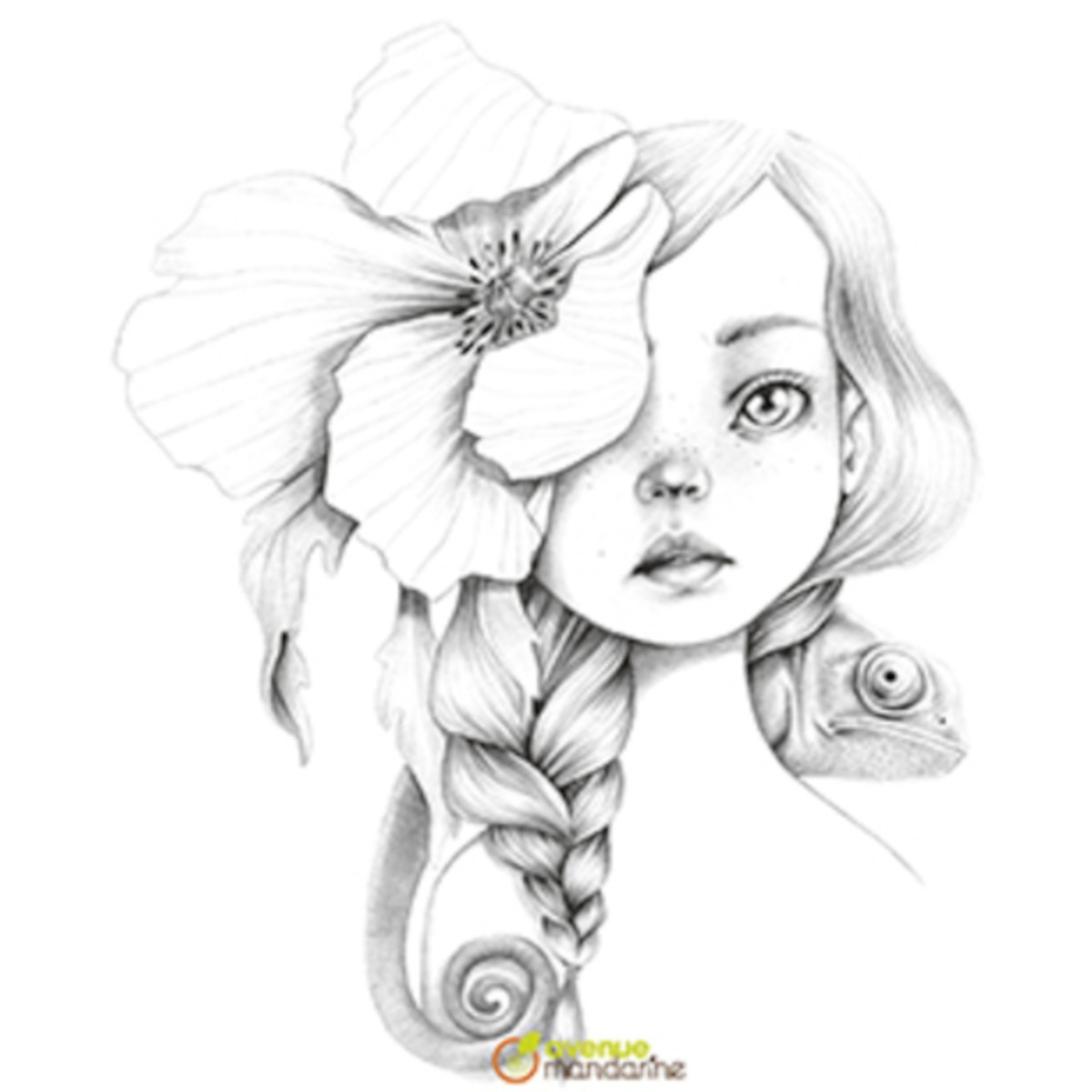 Kolorowanki Wild 3 od Emmanuelle Colin, 28 arkuszy 20x20 cm, dla młodzieży i dorosłych