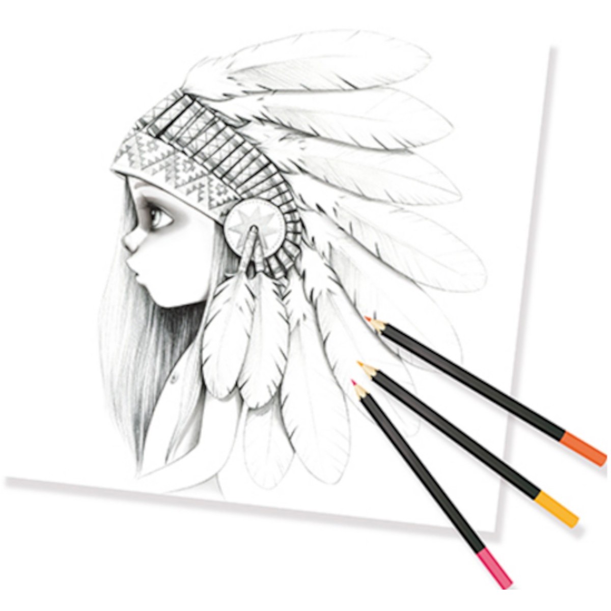 Kolorowanki Wild 2 od Emmanuelle Colin, 28 arkuszy 20x20 cm, dla młodzieży i dorosłych