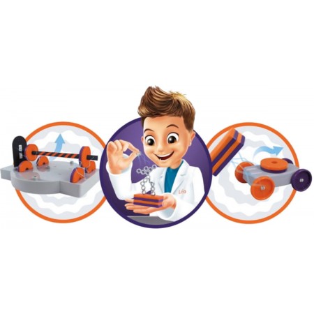 Mini Lab Magnesy zestaw do eksperymentów dla dzieci, Buki Mini Lab Magnesy zestaw do eksperymentów dla dzieci, Buki