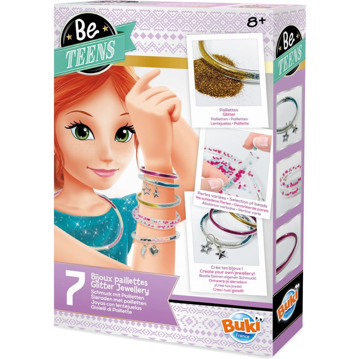 Biżuteria Błyszcząca do samodzielnego robienia dla dzieci, Buki