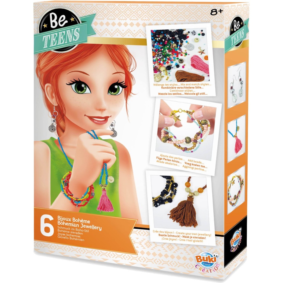 Biżuteria Bohemia do samodzielnego robienia dla dzieci, Buki