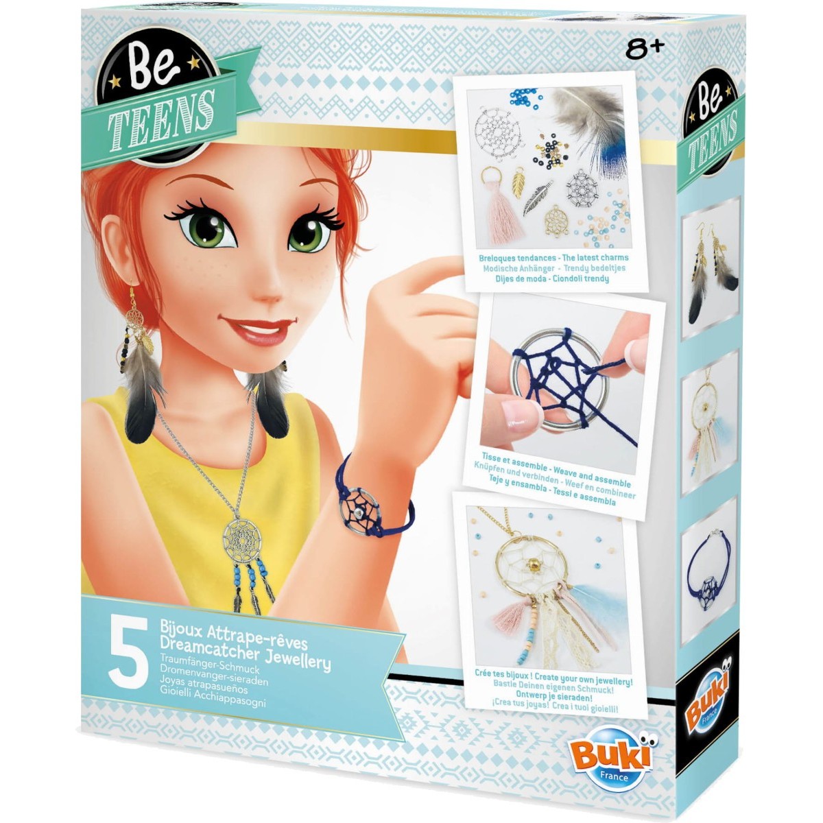 Biżuteria z Łapaczy Snów do samodzielnego robienia dla dzieci, Buki