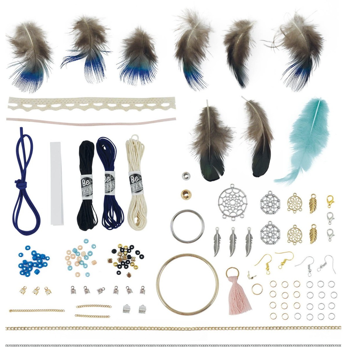 Biżuteria z Łapaczy Snów do samodzielnego robienia dla dzieci, Buki