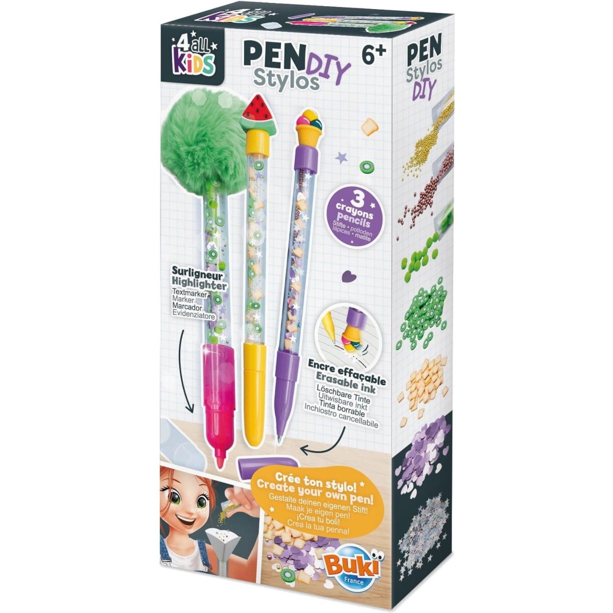 Zestaw do robienia długopisów i mazaka "Słodkości", Buki