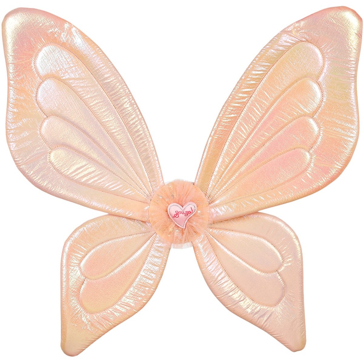 Skrzydła wróżki Alessandra opalizujące jasnoróżowe 3-5 lat, Souza!