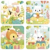 Puzzle progresywne 6, 9, 12 i 16 elementów Zwierzątka Pure w walizce, Janod Puzzle progresywne 6, 9, 12 i 16 elementów Zwierzątka Pure w walizce, Janod