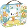 Puzzle progresywne 6, 9, 12 i 16 elementów Zwierzątka Pure w walizce, Janod Puzzle progresywne 6, 9, 12 i 16 elementów Zwierzątka Pure w walizce, Janod