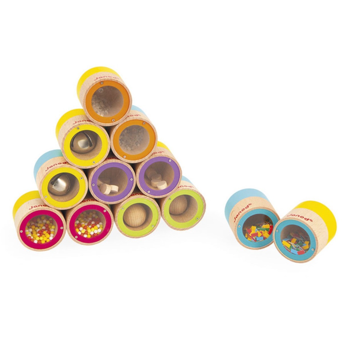 Gra memory dźwiękowe sensoryczne +3, Janod