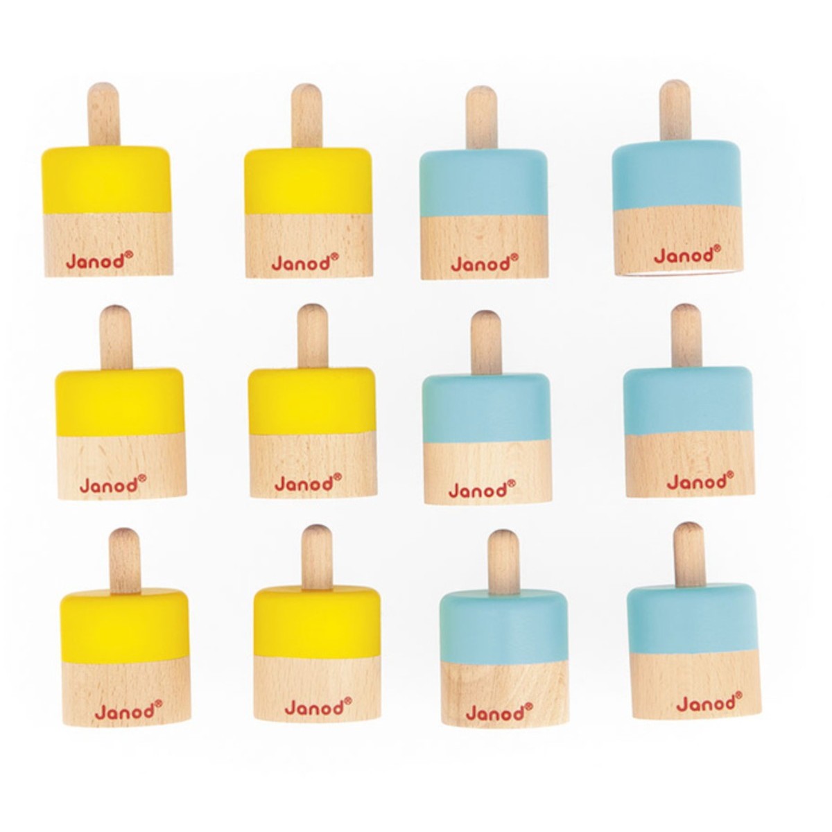 Gra memory dźwiękowe sensoryczne +3, Janod