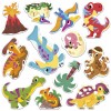 Grube naklejki wielorazowe Dinozaury dla 2-latka, Janod Grube naklejki wielorazowe Dinozaury dla 2-latka, Janod