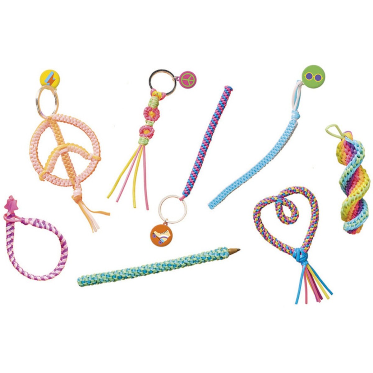 Zestaw kreatywny Ozdoby z żyłek filofun Scoubidou +7, Janod