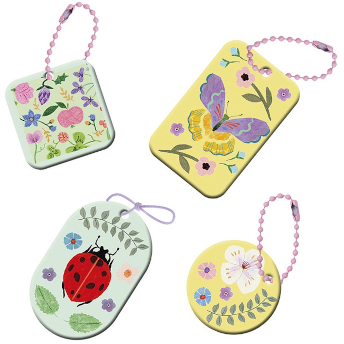 Zestaw kreatywny Formy i odlewy 16 ozdób Ogród kwiatowy, Janod