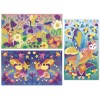 Zestaw kreatywny Magiczny brokat Magic Fairies, Janod Zestaw kreatywny Magiczny brokat Magic Fairies, Janod