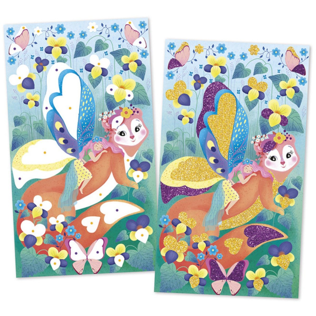 Zestaw kreatywny Magiczny brokat Magic Fairies, Janod