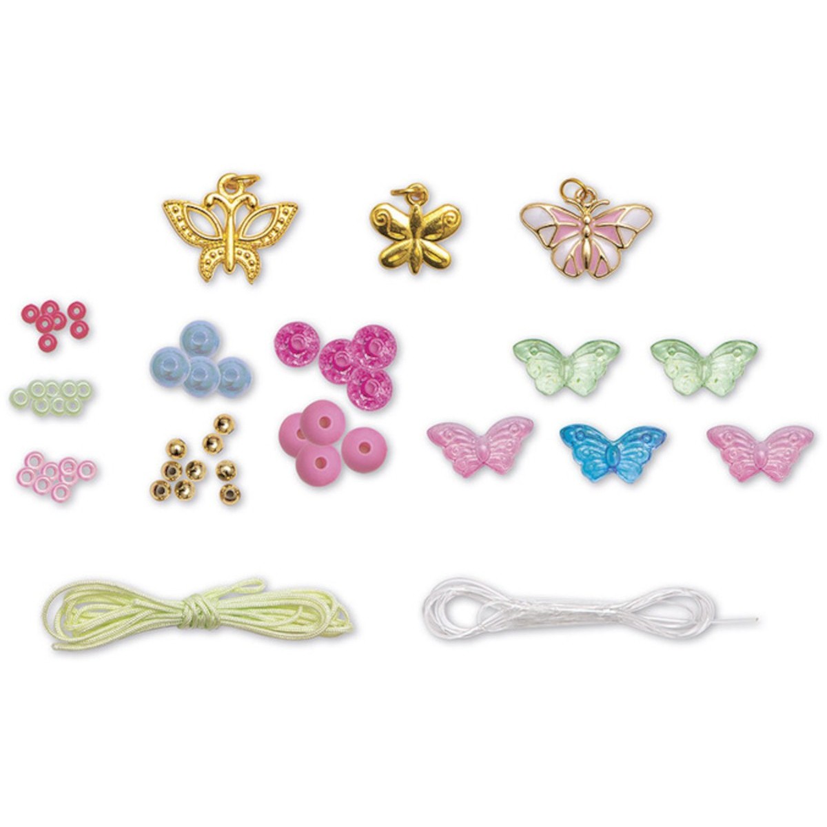 Zestaw kreatywny do tworzenia biżuterii z motylami Magic Fairies, Janod