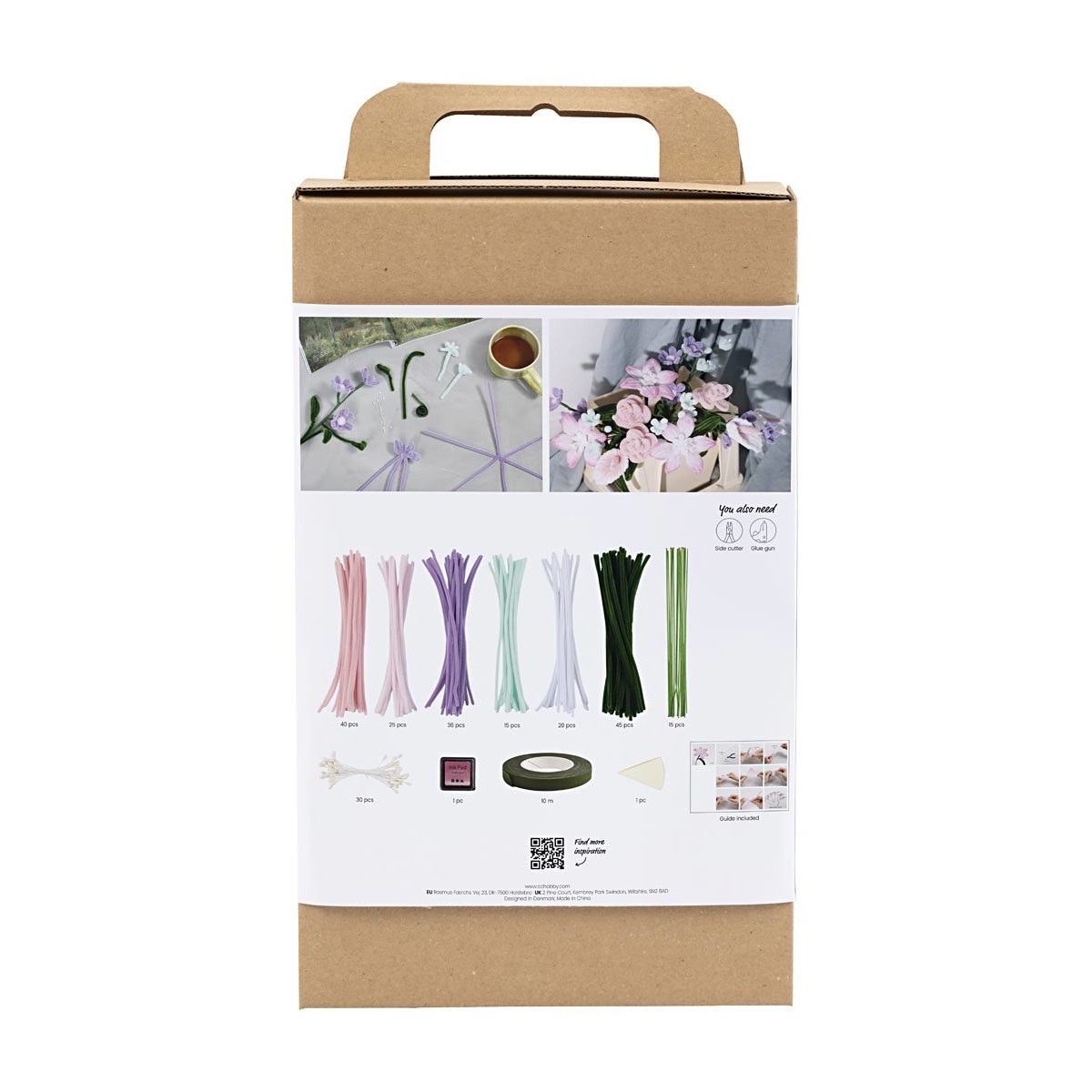 Zestaw DIY Kwiaty z drutów kreatywnych do robienia