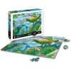 Puzzle 200 elementów Dinozaury, Calypto Puzzle 200 elementów Dinozaury, Calypto