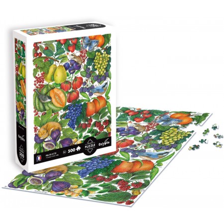 Puzzle 500 elementów Letnie Owoce © Marie-Pierre Émorine, Calypto Puzzle 500 elementów Letnie Owoce © Marie-Pierre Émorine, Calypto