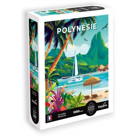Puzzle 1000 elementów Polinezja, Calypto Puzzle 1000 elementów Polinezja, Calypto