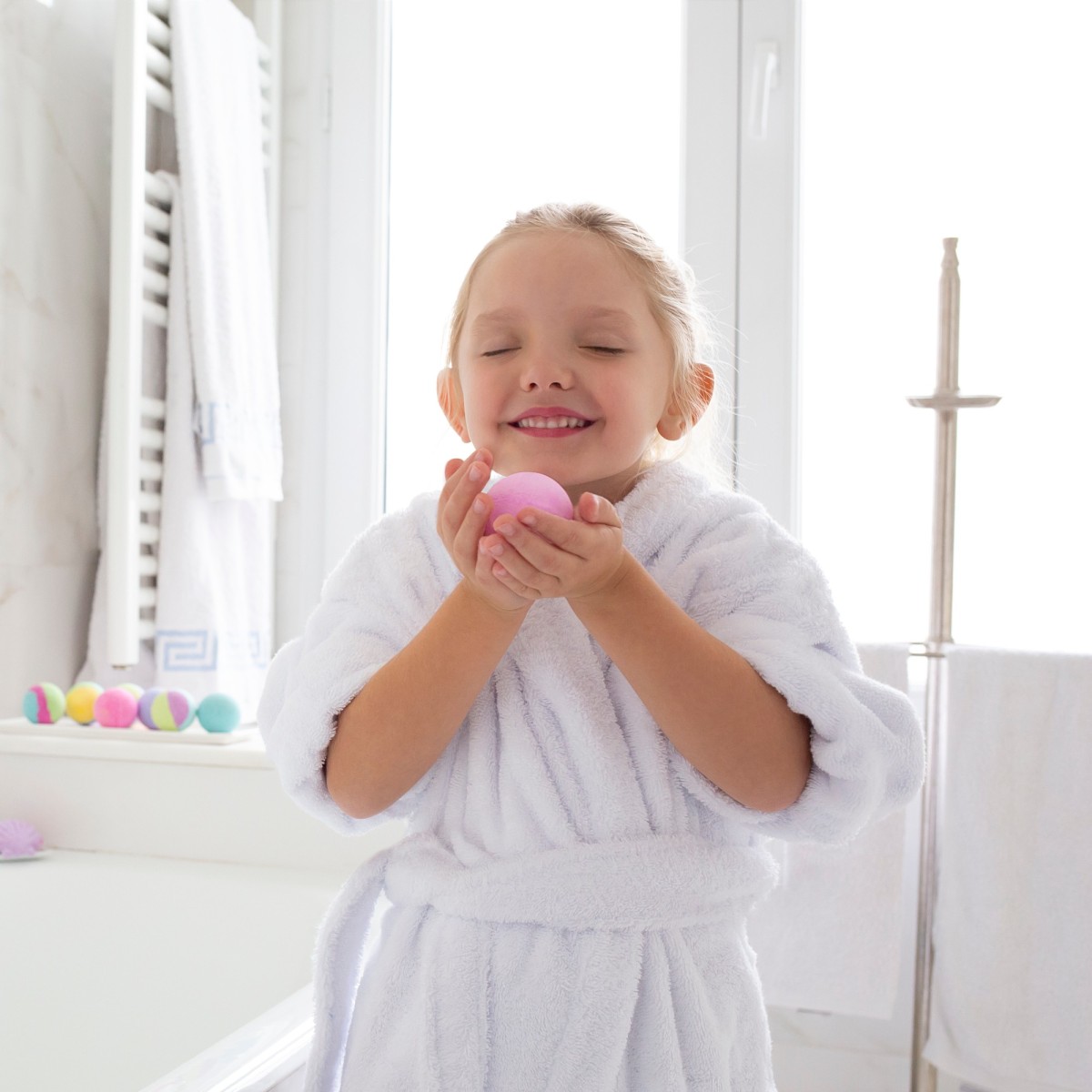 Duże kule do kąpieli Bath Bombs do robienia dla dzieci od 8 lat, SentoSphere