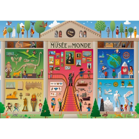 Puzzle obserwacyjne 100 Muzeum Świata, Calypto +6