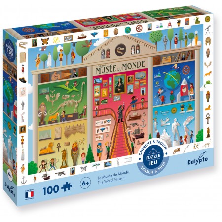 Puzzle obserwacyjne 100 Muzeum Świata, Calypto +6