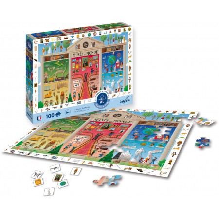 Puzzle obserwacyjne 100 Muzeum Świata, Calypto +6