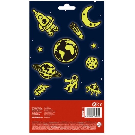 Naklejki świecące w ciemności Kosmiczna przygoda | Dadum