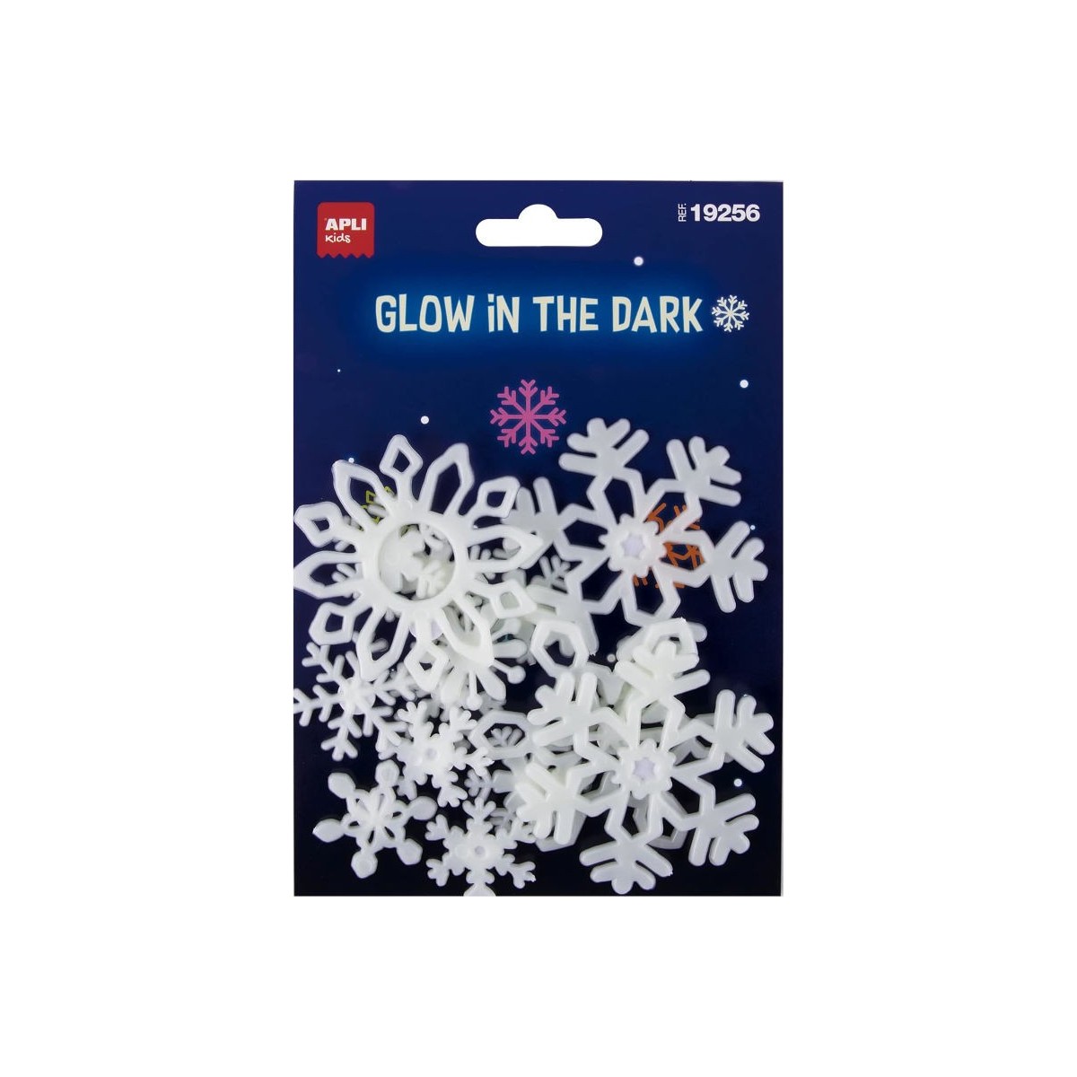 Naklejki Płatki śniegu świecące w ciemności | Dadum