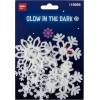 Naklejki Płatki śniegu świecące w ciemności | Dadum