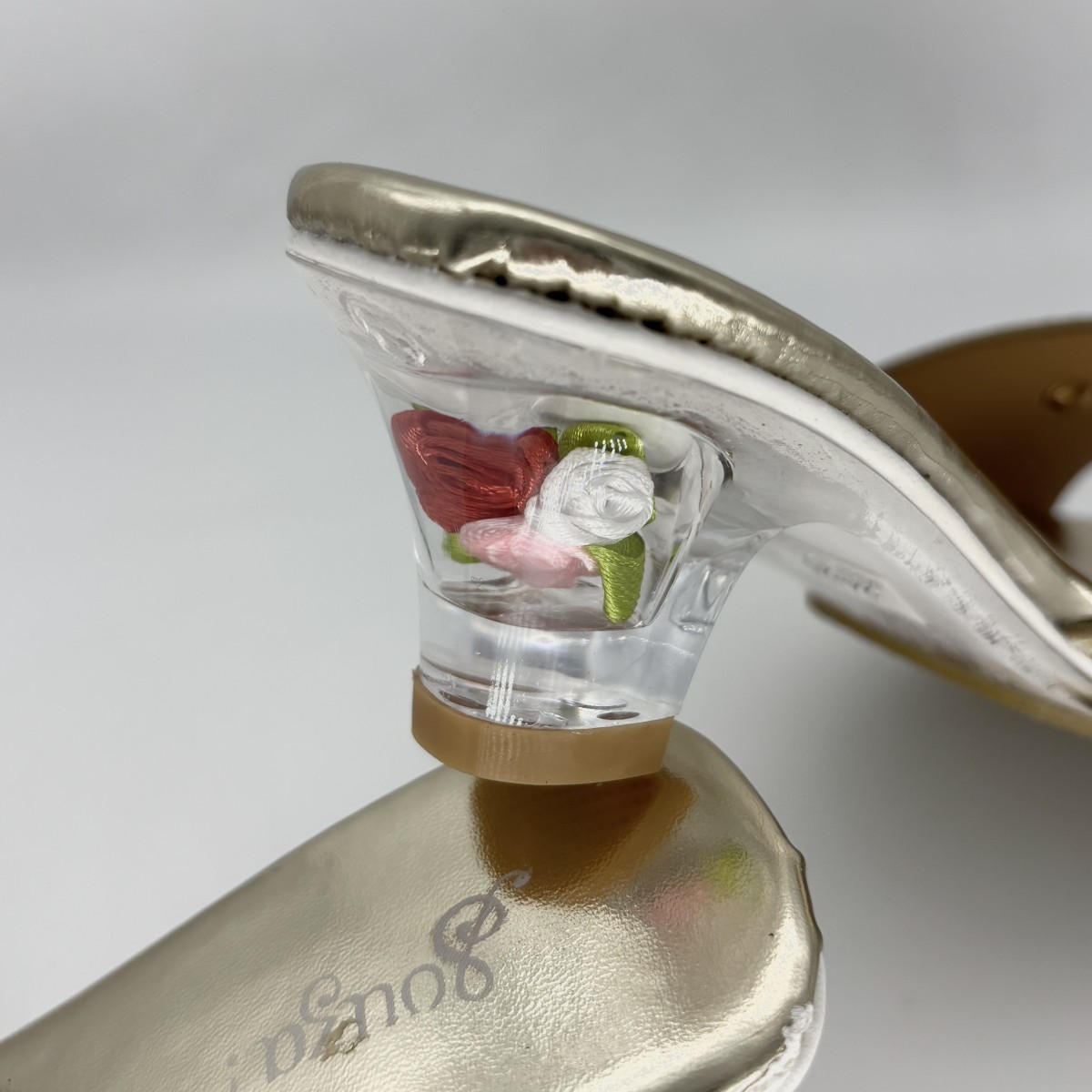 Buty na obcasie dla dzieci 24-25 Ellina złote, Souza! | Dadum