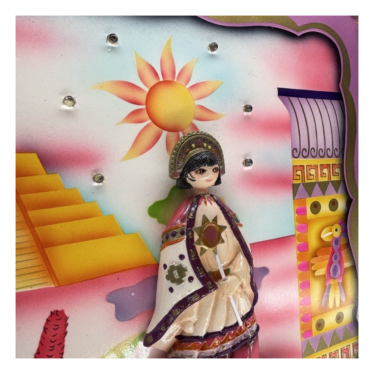 Pozytywka dla niemowląt z światełkami Księżniczka Inka | Dadum Kraków