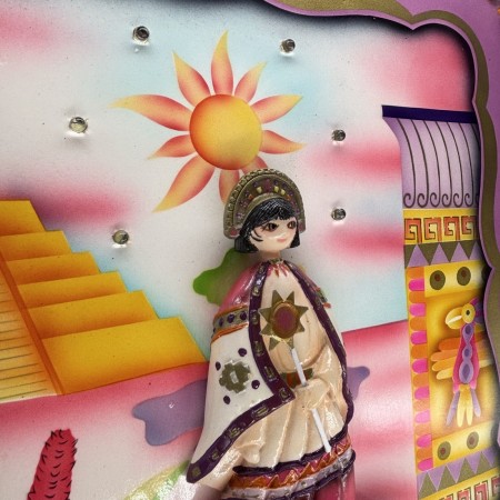 Pozytywka dla niemowląt z światełkami Księżniczka Inka | Dadum Kraków