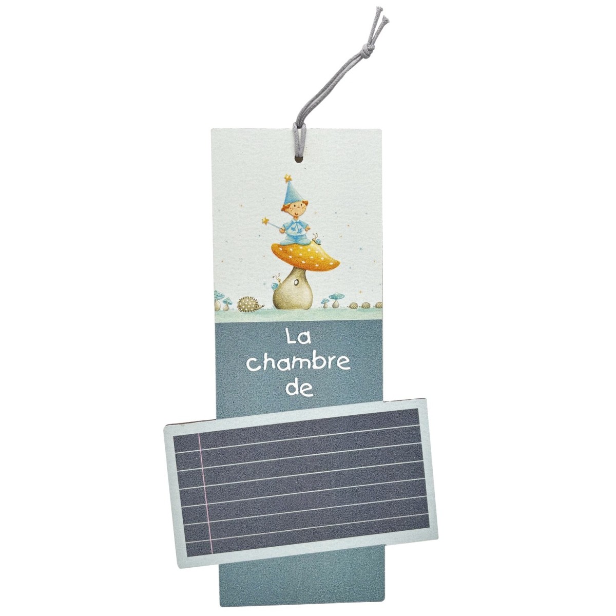 Drewniana tabliczka z imieniem dziecka Celestin, Titoutam