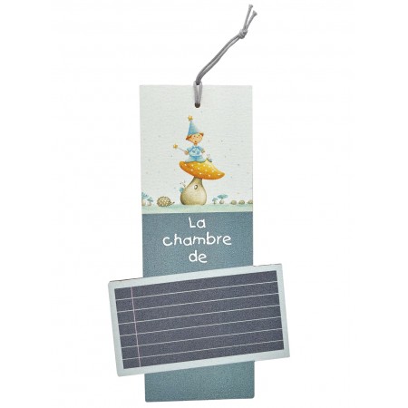 Drewniana tabliczka z imieniem dziecka Celestin, Titoutam